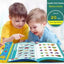 Intelligence Book Sound Book Learning Cards for Children,English Letters & Words Language_Skills Learning Book,Fun Educational Toys. Activities with Numbers, Shapes Learning Book for Toddlers