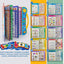 Intelligence Book Sound Book Learning Cards for Children,English Letters & Words Language_Skills Learning Book,Fun Educational Toys. Activities with Numbers, Shapes Learning Book for Toddlers