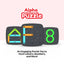 FLYI Alpha Numeric Puzzle – Educational Toys for Two Year Olds | Word Puzzles Brain Teasers for Toddlers