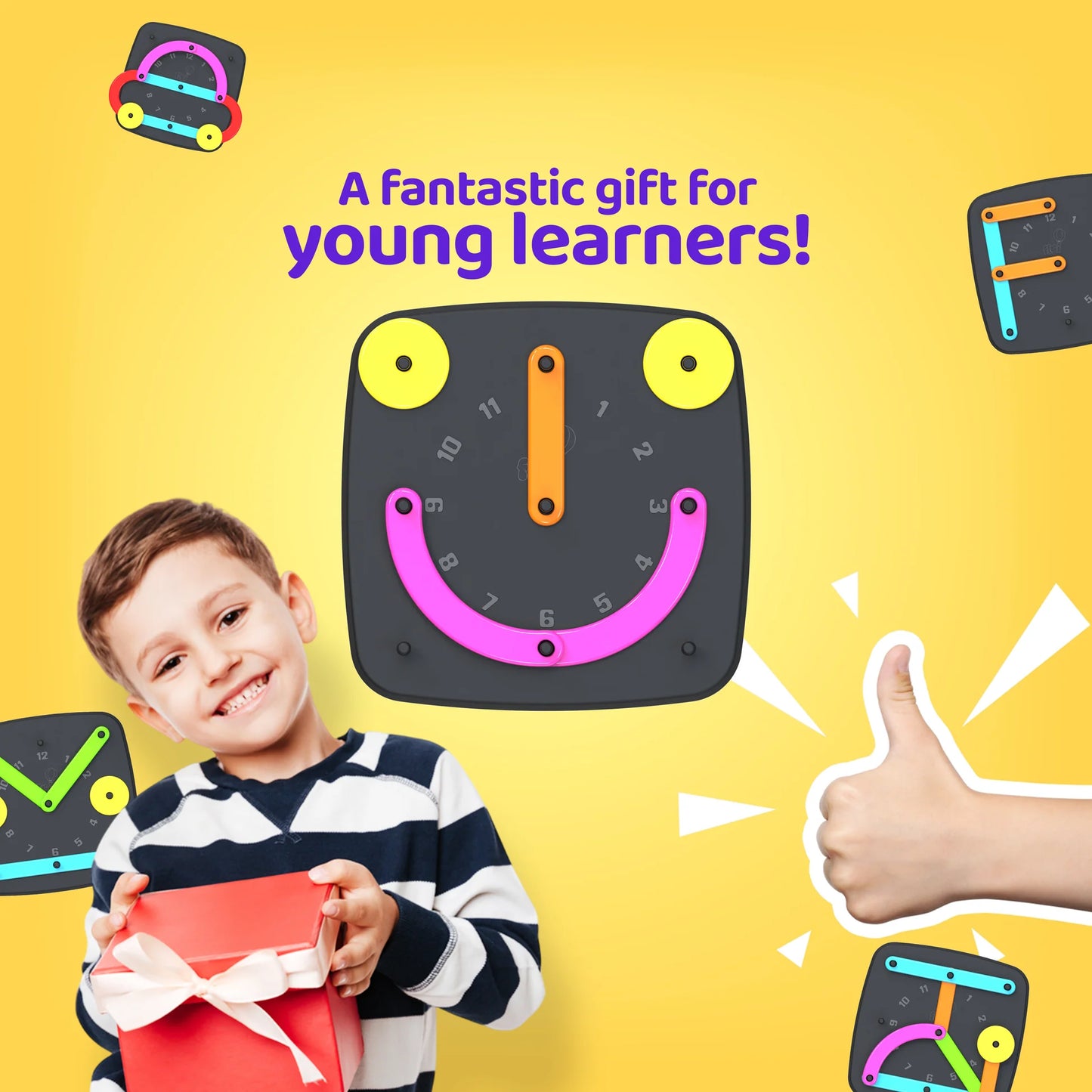 FLYI Alpha Numeric Puzzle – Educational Toys for Two Year Olds | Word Puzzles Brain Teasers for Toddlers