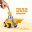 Push N Go Construction Truck Toys – Friction Powered Vehicles for Kids