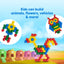 FLYI 6 phase SNAP puzzle 100 pcs – STEM Montessori Building Set for Creative Learning & Brain Development (Age 3+)