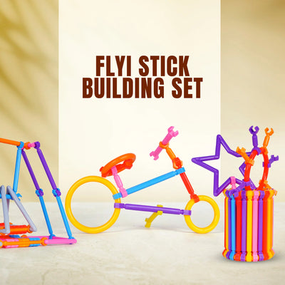 FLYI Stick Building Blocks – Mini Smart Sticks Construction Set for Kids - Creative STEM Toy