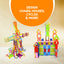 FLYI Stick Building Blocks – Mini Smart Sticks Construction Set for Kids - Creative STEM Toy