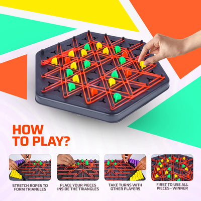 Triangular Chess Game – Fun & Educational Strategy Game for Kids