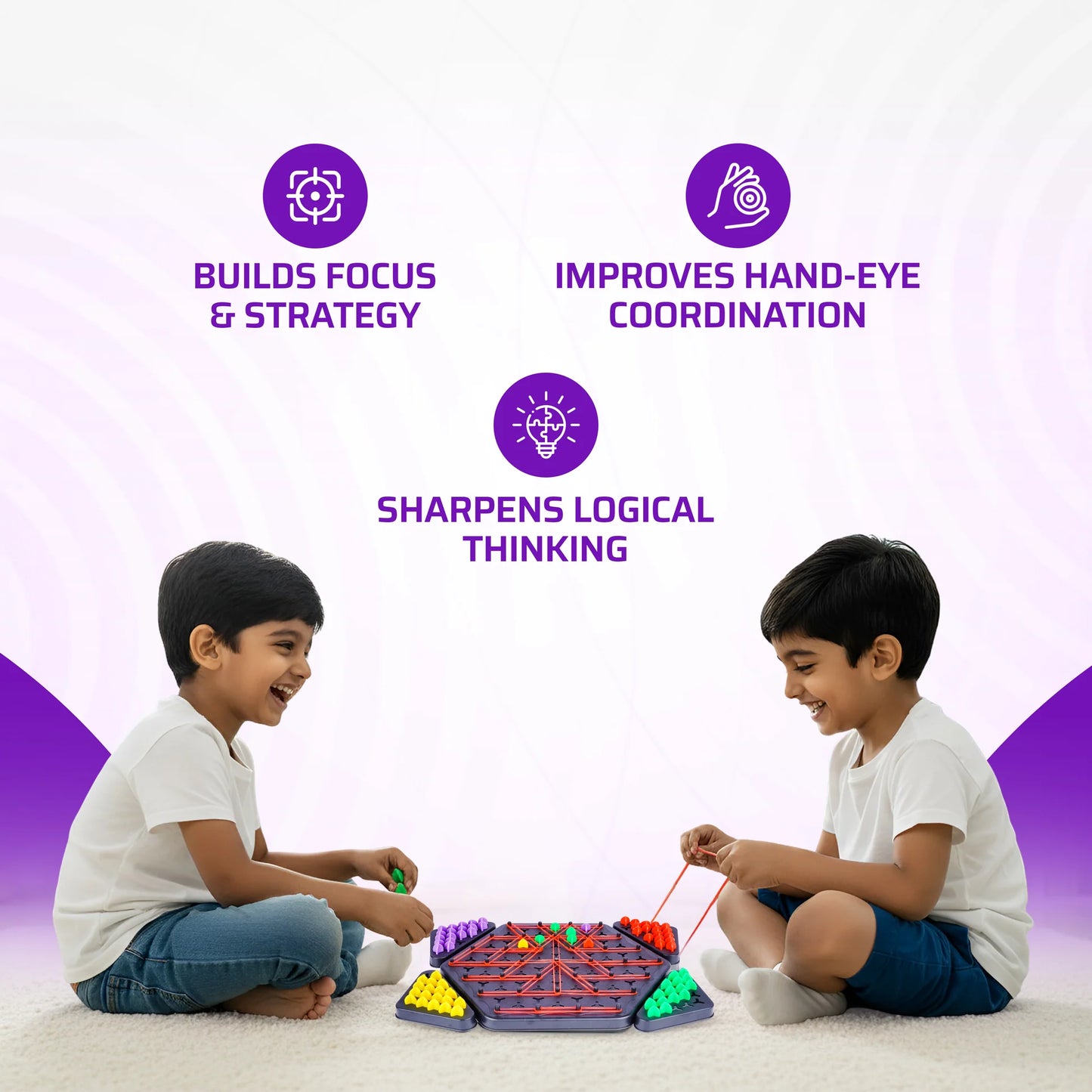 Triangular Chess Game – Fun & Educational Strategy Game for Kids