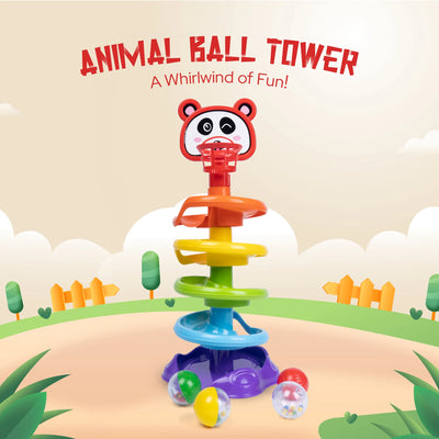 Animal Ball Tower - The Ultimate Activity Toy for Kids!
