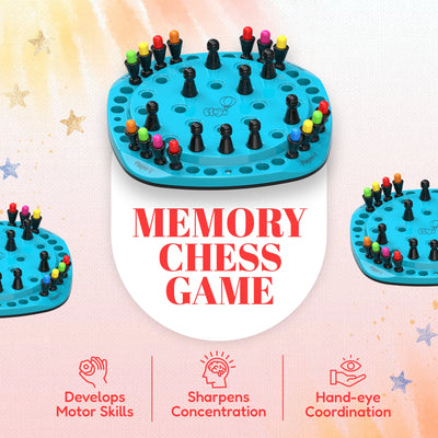 Memory Chess & XOX Game for Kids Endless Fun Board Game | FLYI