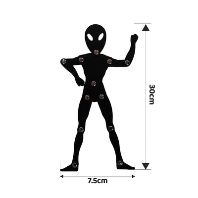 ROBOMAN Action Toy Figure with 24 Activity Cards – Flexible & Interactive Play for Kids (3+ Years)