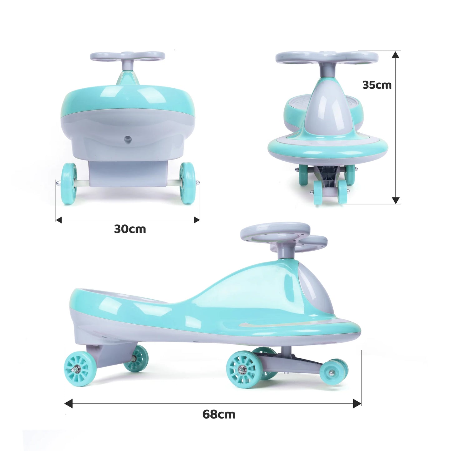 Twisting Ride On Toys – Swing Car for Kids (2–10 Years)