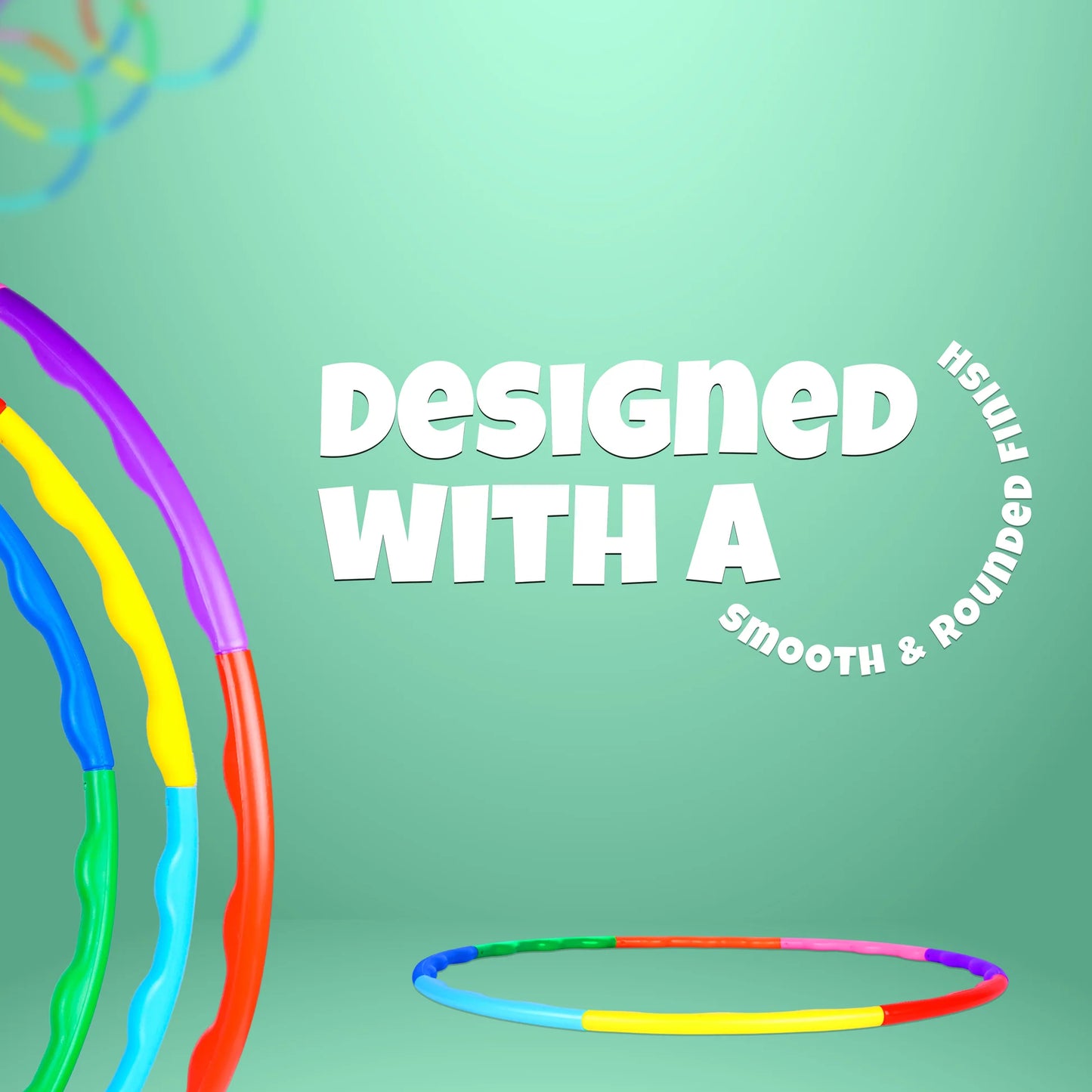 Hula Hoops – Fun Fitness & Play Hoops for Kids and Adults