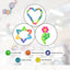 Fun Beads Toy Set for Kids Colorful Beads for Creative Play Age 3+ Years - Lacing Activity Toy | 100 Beads